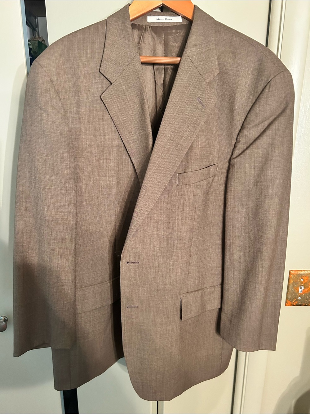 Men's Deep Tan Chaps/Lauren Blazer 23.5”W X 31”L
